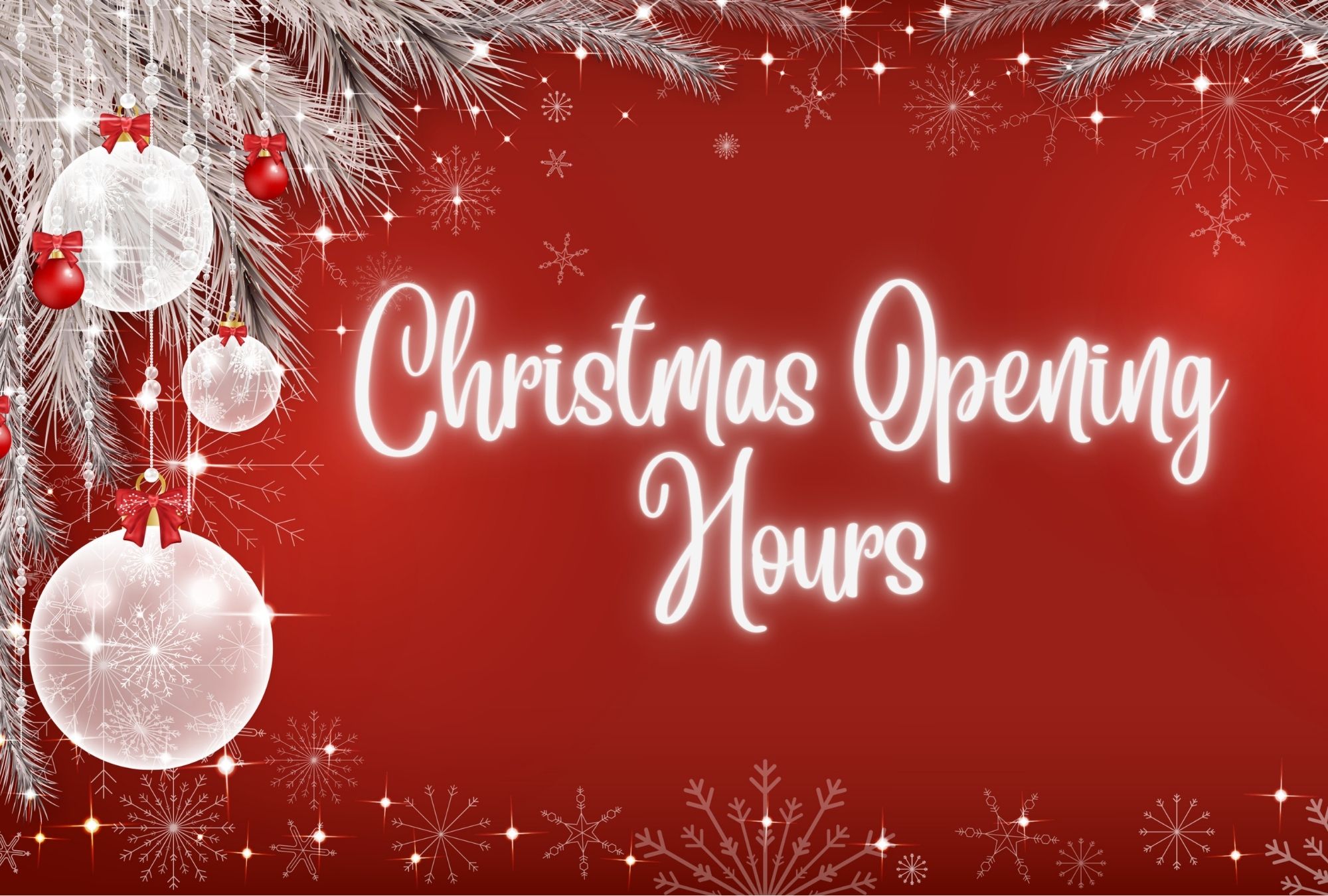 Christmas Opening Hours The Seal Selsey West Sussex